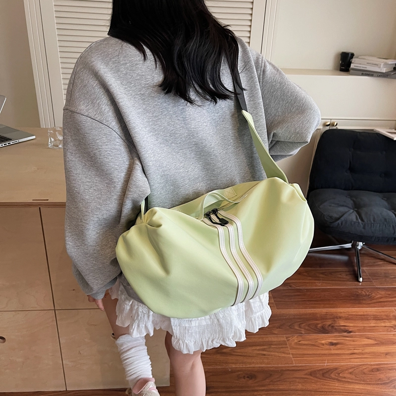 班亚奴 时尚百搭纯色通勤 布 单肩斜挎手提包 常规 男女同款情侣款 多色