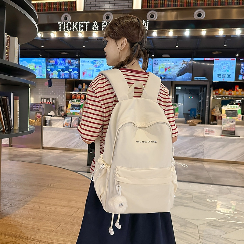 班亚奴 简约时尚百搭大容量通勤 尼龙 双肩包 常规 男女同款情侣款 多色