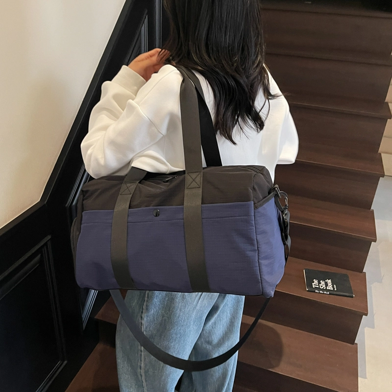 班亚奴 干湿分离独立鞋仓撞色多功能 布 旅行包 男女同款情侣款 多色