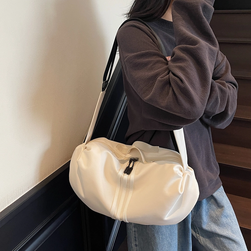 班亚奴 时尚百搭纯色通勤 布 单肩斜挎手提包 常规 男女同款情侣款 多色