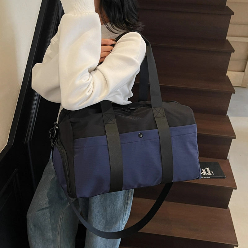 班亚奴 干湿分离独立鞋仓撞色多功能 布 旅行包 男女同款情侣款 多色
