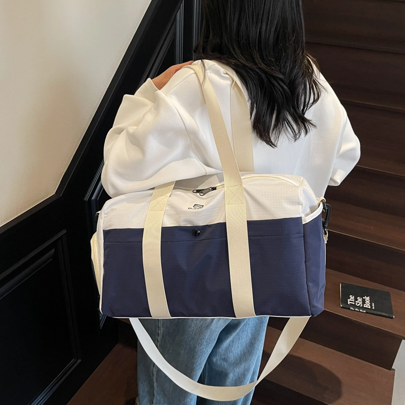 班亚奴 干湿分离独立鞋仓撞色多功能 布 旅行包 男女同款情侣款 多色