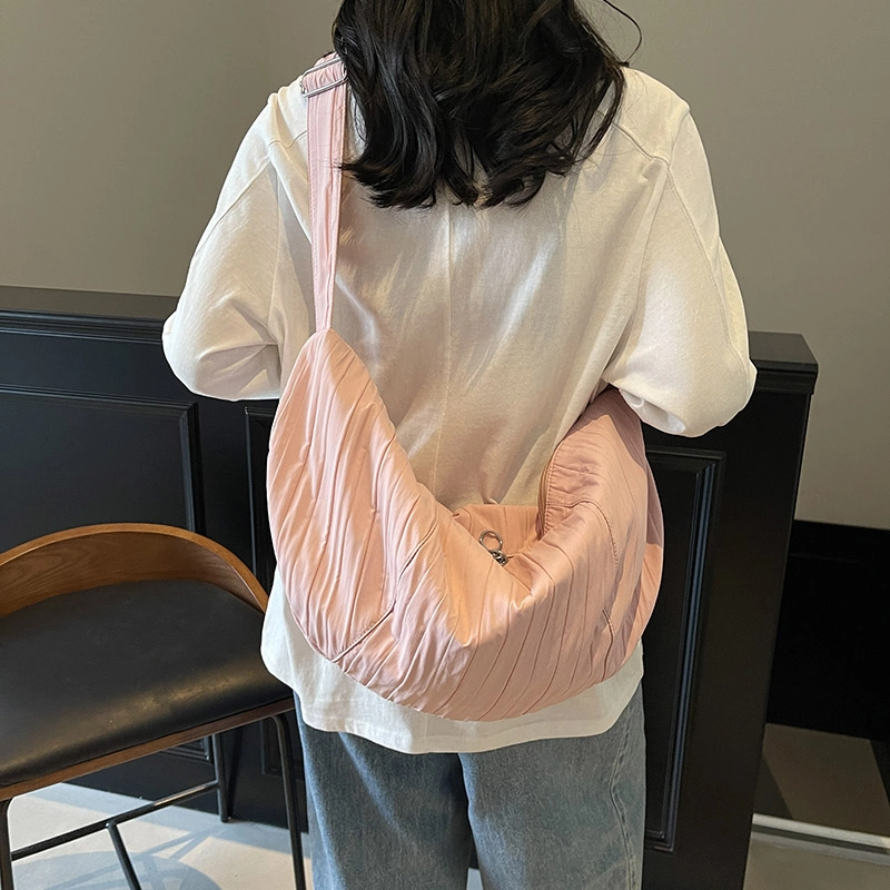 班亚奴 韩风简约百搭 布 单肩包 男女同款情侣款 多色