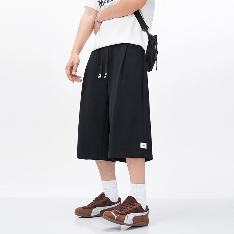 独驰 夏季外穿高级感青少年潮牌运动休闲短裤 男女同款