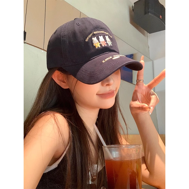 杨同学 杨同学大脸显脸小太阳帽 棉 鸭舌帽 男女同款情侣款