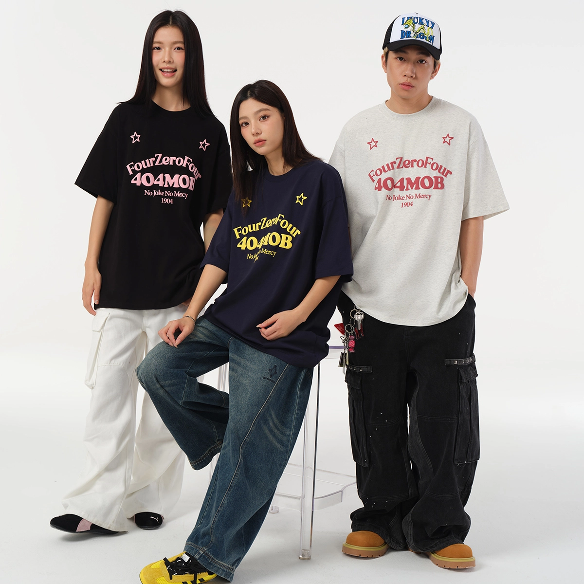 404MOB GANG Logo T