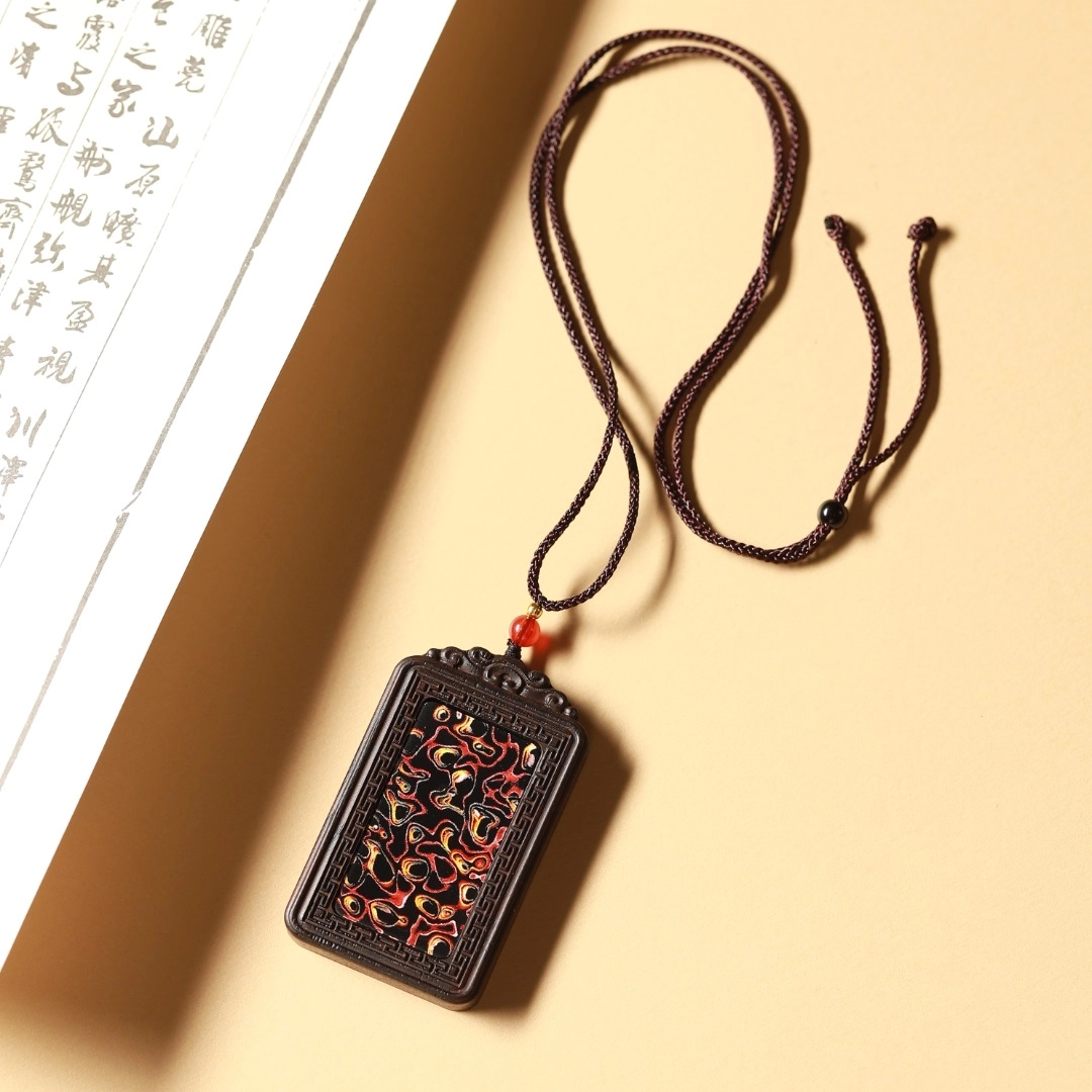 一生守护 | 百无禁忌 檀欣 八方来财观音平安无事牌转运芬香四溢 国风古法传承#好运招财纳福 广南沉 项链 男女同款情侣款