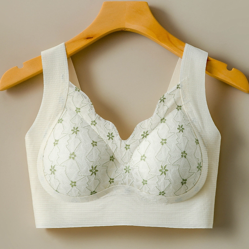 俞兆林 蕾丝舒适大胸显小提拉上托聚拢防下垂收副乳薄款文胸 女款 组合装