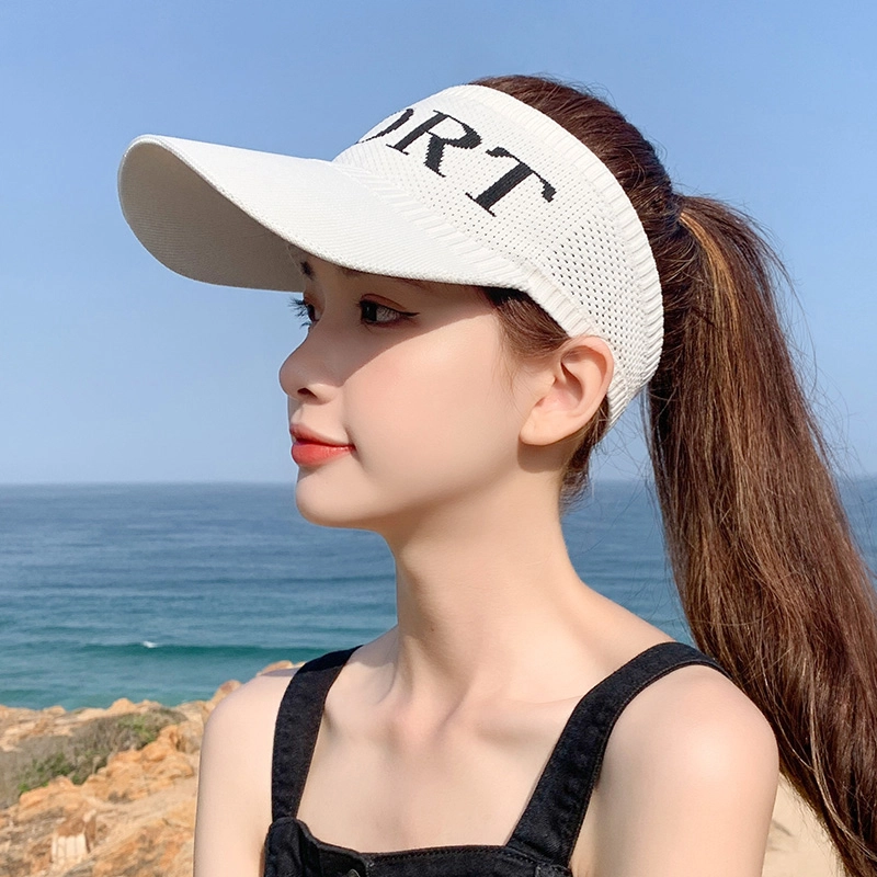 啄木鸟 户外防紫外线出游骑行运动遮阳 聚酯纤维 防晒帽 女款