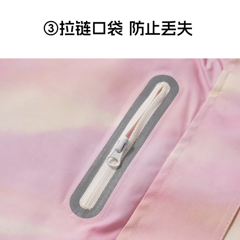 青蛙王子 晕染中长款连帽加厚防风羽绒服 中小童