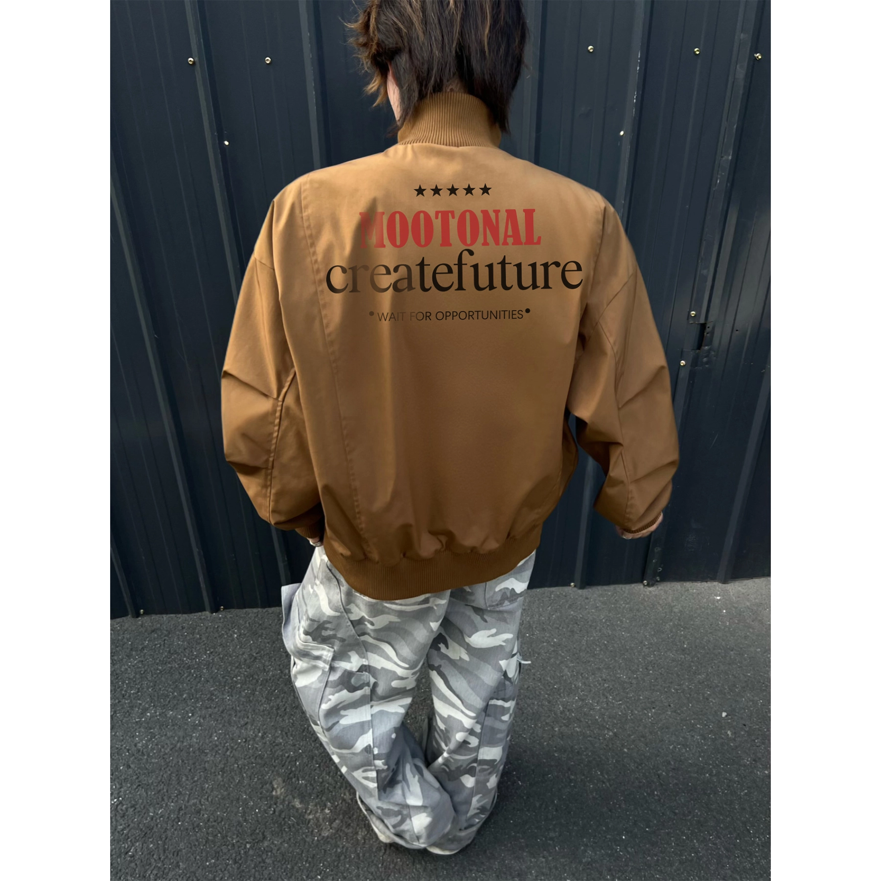MOOTONAL cleanfitbomber