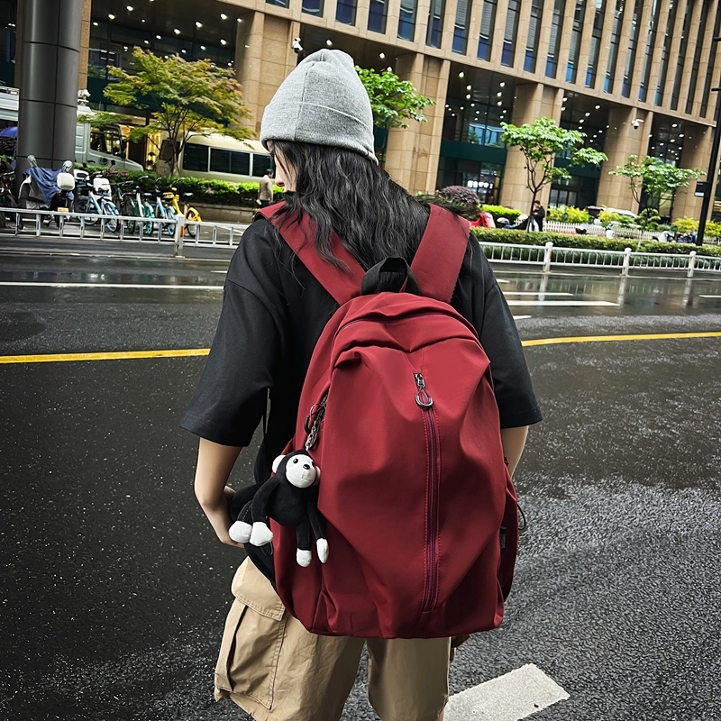 捷朗仕 轻便防水简约百搭通勤 尼龙 双肩包 大号 男女同款情侣款 多色
