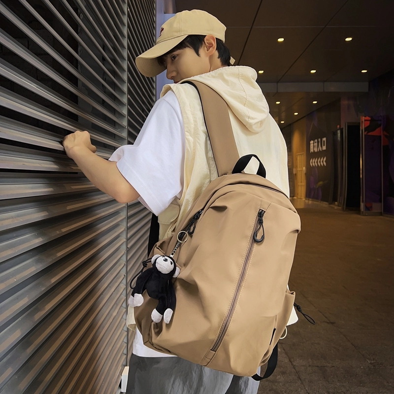 捷朗仕 轻便防水简约百搭通勤 尼龙 双肩包 大号 男女同款情侣款 多色