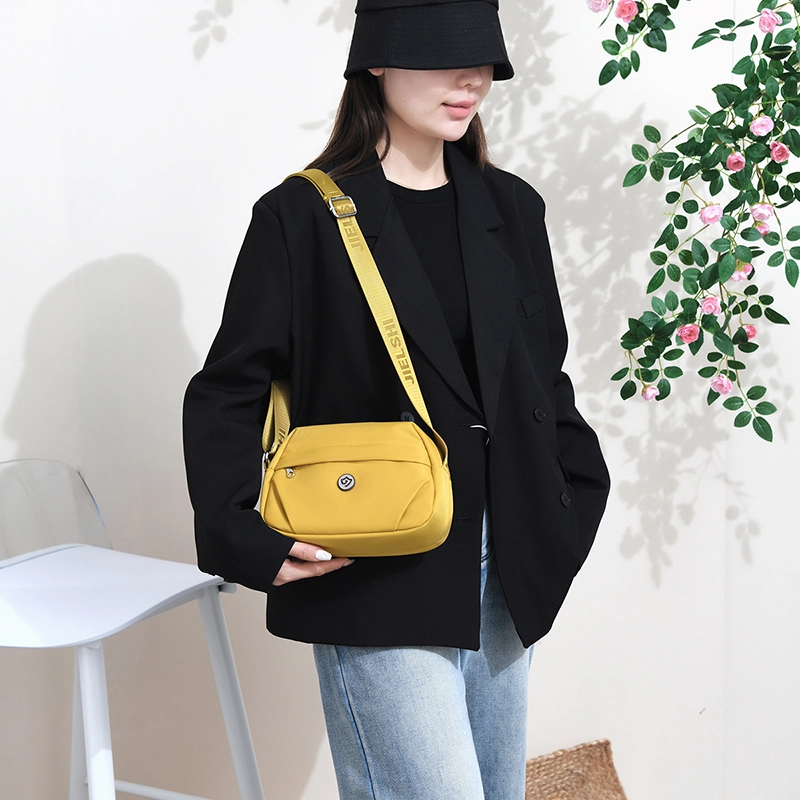 捷朗仕 防水轻便时尚简约百搭 尼龙布 斜挎包 女款 多色