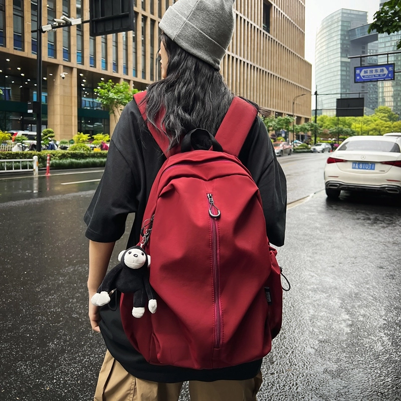 捷朗仕 轻便防水简约百搭通勤 尼龙 双肩包 大号 男女同款情侣款 多色