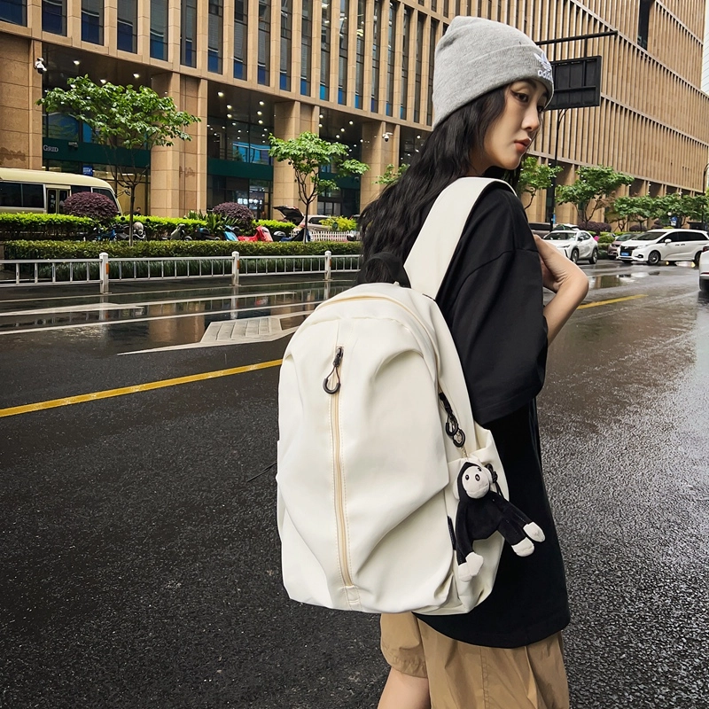 捷朗仕 轻便防水简约百搭通勤 尼龙 双肩包 大号 男女同款情侣款 多色