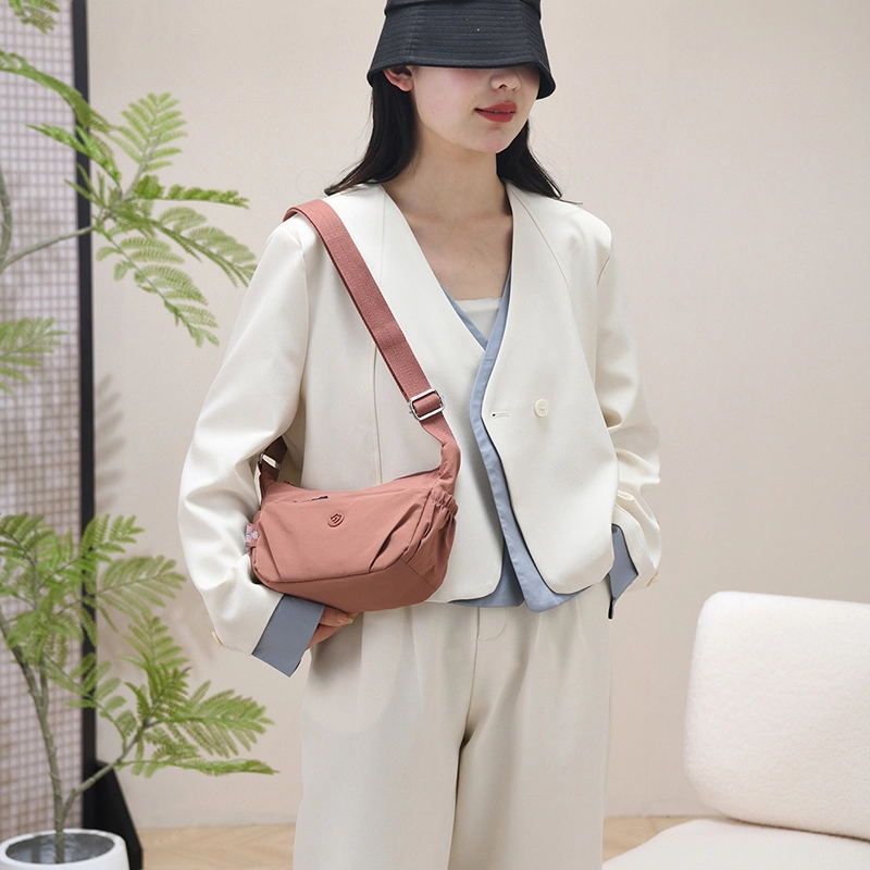 捷朗仕 百搭时尚轻便 尼龙布 单肩包 小号 女款 多色
