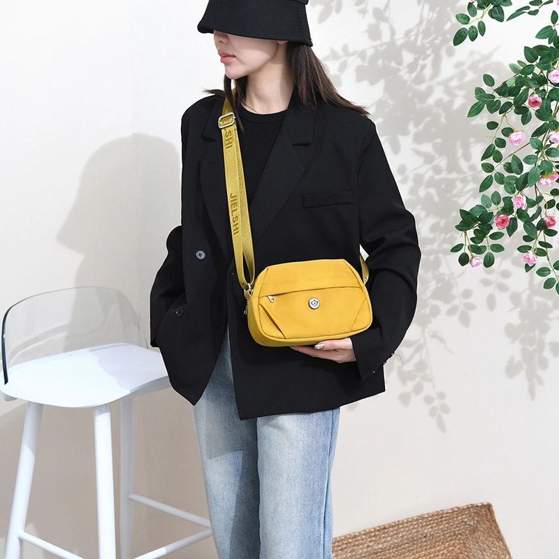 捷朗仕 防水轻便时尚简约百搭 尼龙布 斜挎包 女款 多色