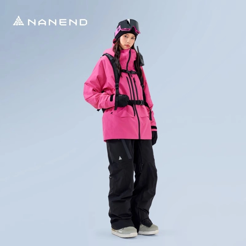 南恩 防水保暖救援滑雪衣套装 男女同款
