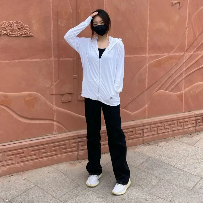 八哥 户外日常通勤纯色简约基础款冰丝速干凉感透气休闲宽松防紫外线外套连帽防晒服 男女同款