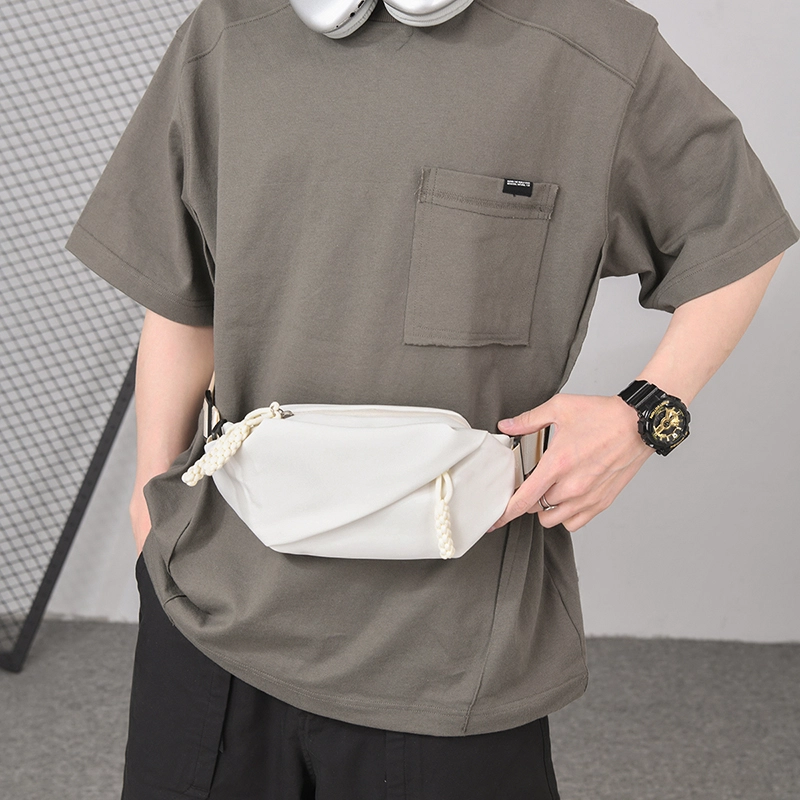 尊梵 户外多功能时尚单肩斜挎包 尼龙布 胸包 常规 男女同款情侣款 多色