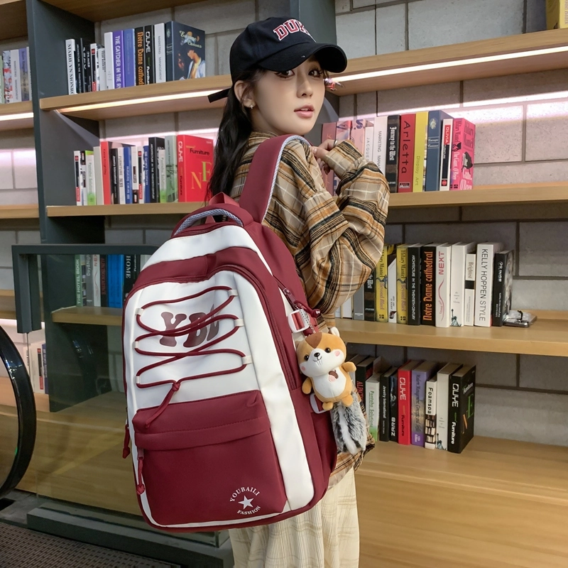 尊梵 多功能电脑大容量学生大学生电脑多口袋 书包背包双肩包 尼龙 男女同款情侣款 多色