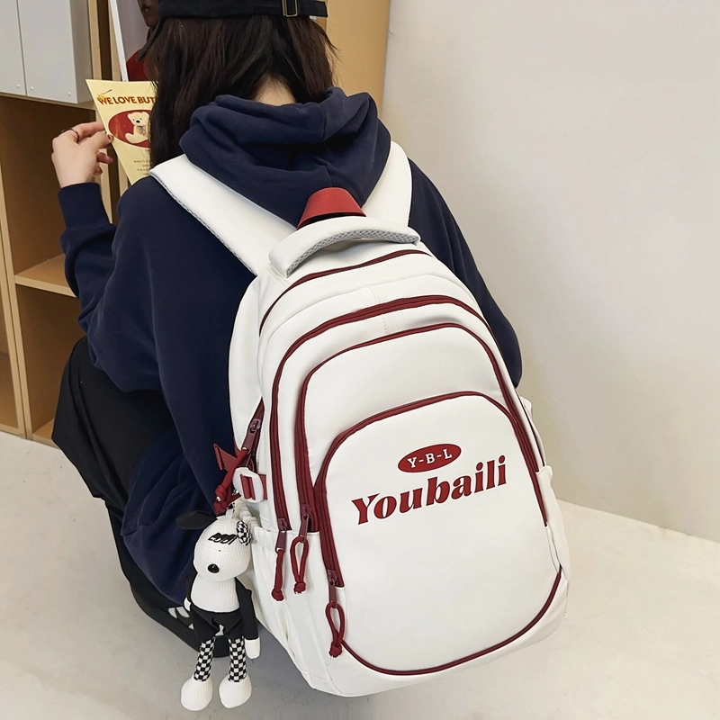 尊梵 双肩包 多功能电脑背包大容量学生书包大学生电脑多口袋双肩包尼龙 男女通用 多色