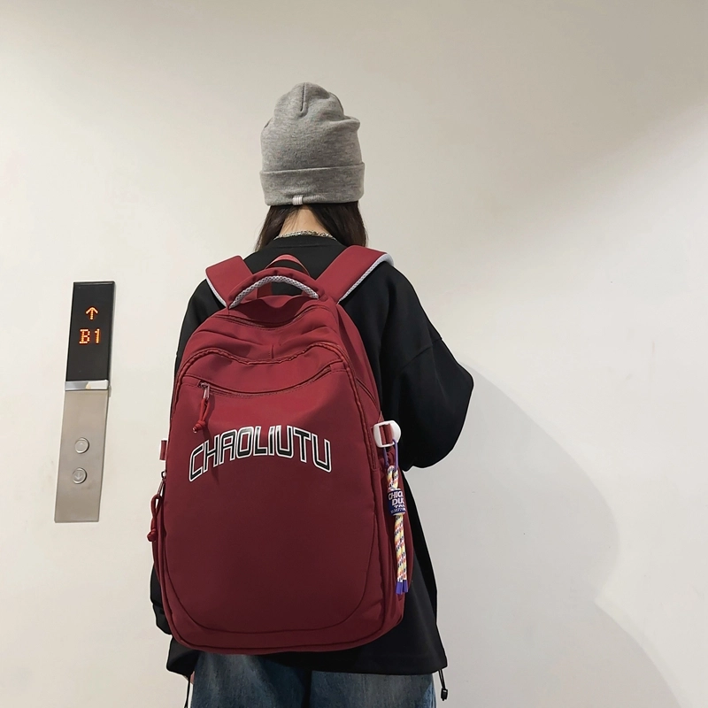 尊梵 多功能电脑大容量大学生电脑多口袋 尼龙 双肩包 男女同款情侣款 多色