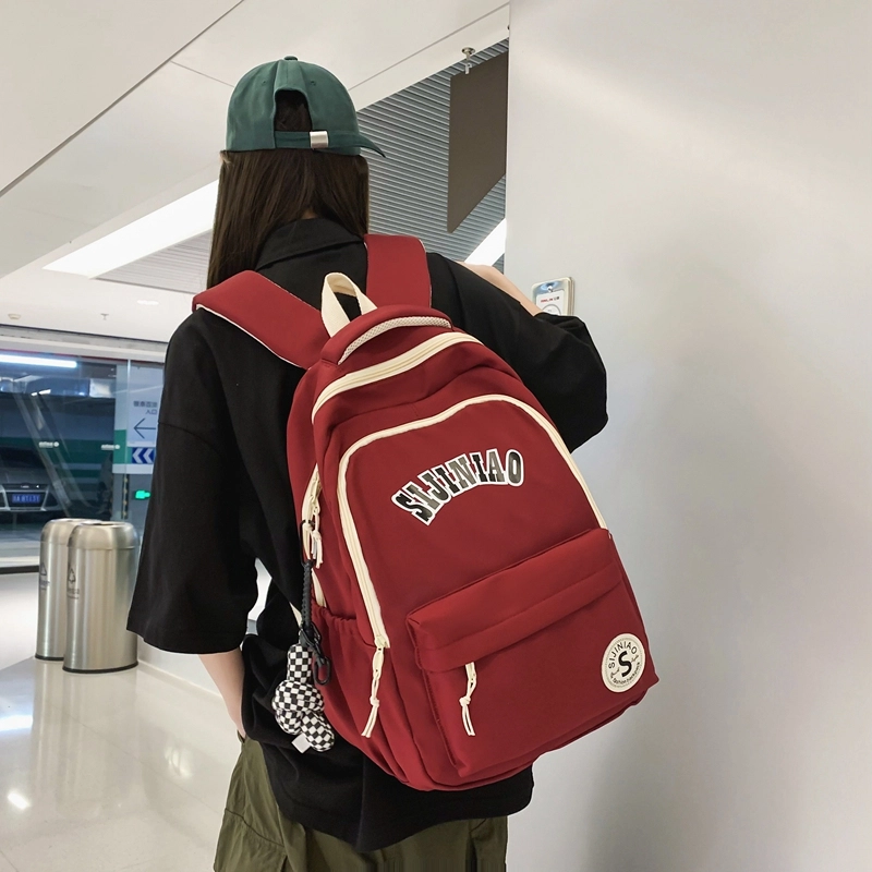 尊梵 多功能电脑大容量多口袋书包背包双肩包 尼龙 男女同款情侣款 多色