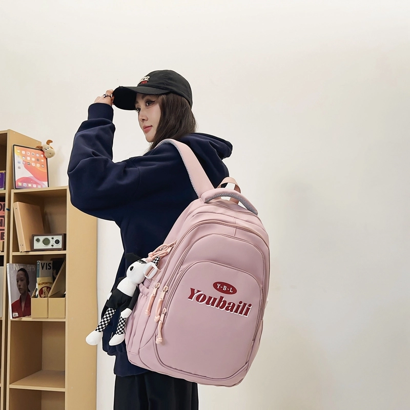 尊梵 双肩包 多功能电脑背包大容量学生书包大学生电脑多口袋双肩包尼龙 男女通用 多色