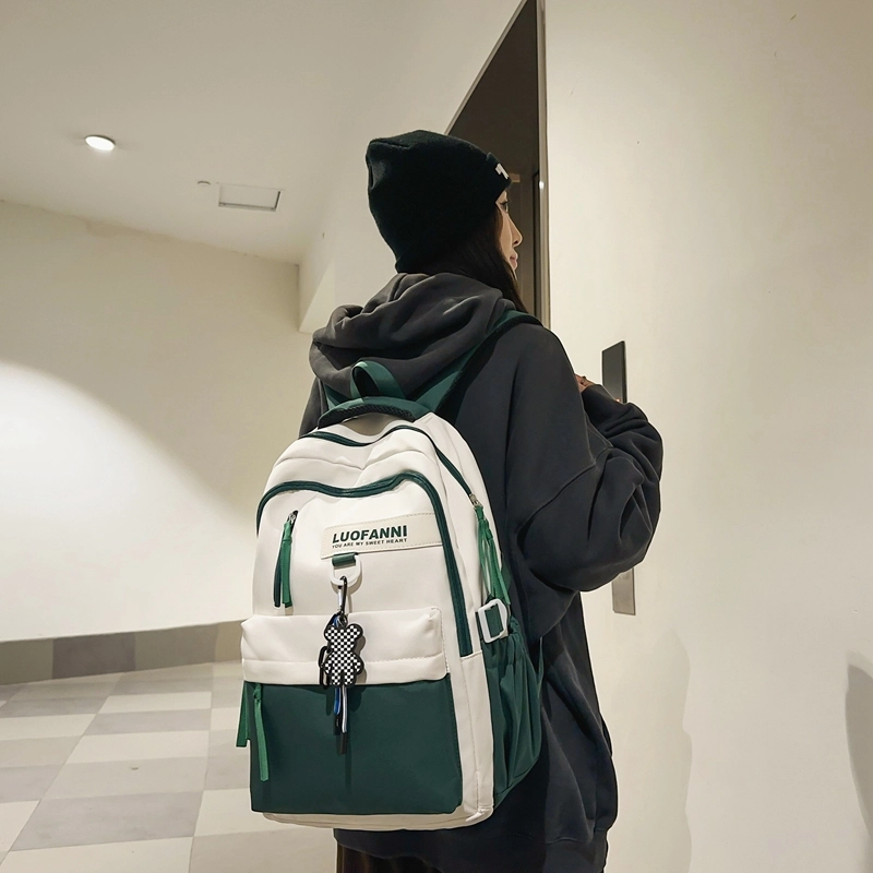 尊梵 多功能电脑背包大容量书包多口袋 双肩包 尼龙 男女通用 多色