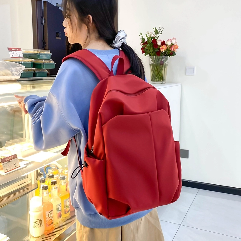 尊梵 多功能时尚大容量学生 书包双肩包 尼龙 女款 多色