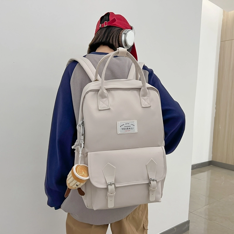 尊梵 双肩包 多功能电脑背包大容量学生书包大学生电脑多口袋双肩包 尼龙 男女通用 多色