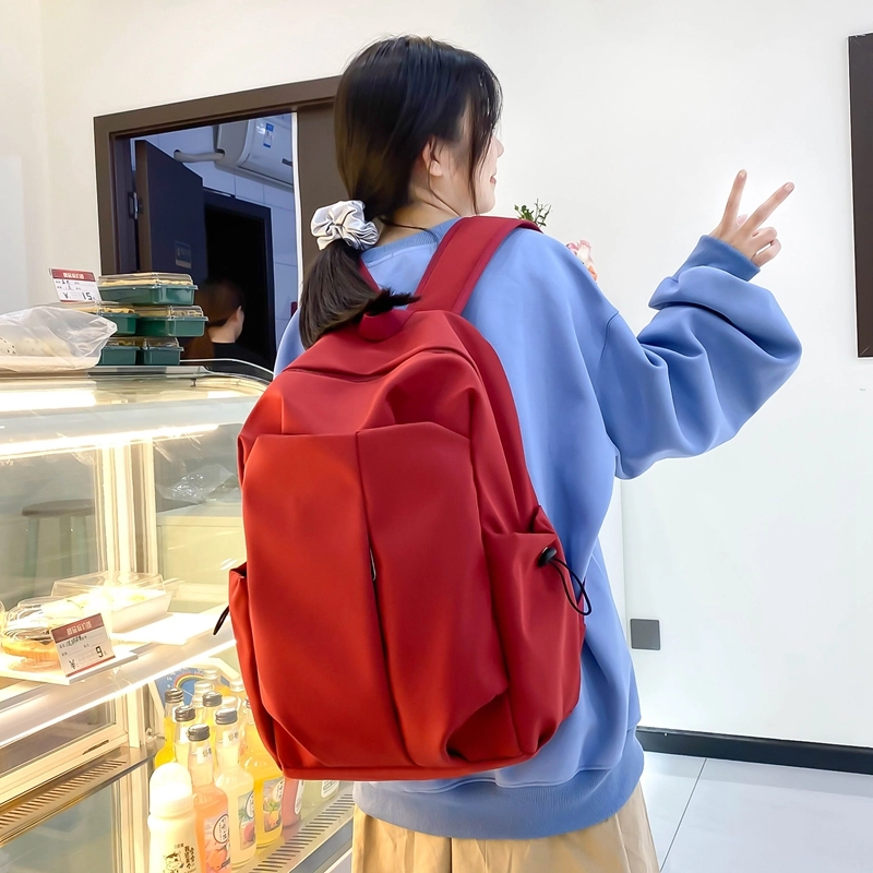 尊梵 多功能时尚大容量学生 书包双肩包 尼龙 女款 多色
