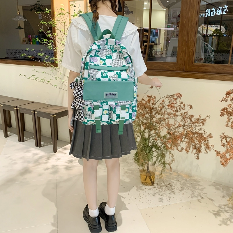 尊梵 电脑大学生小清新时尚校园 背包双肩包 尼龙 女款 多色