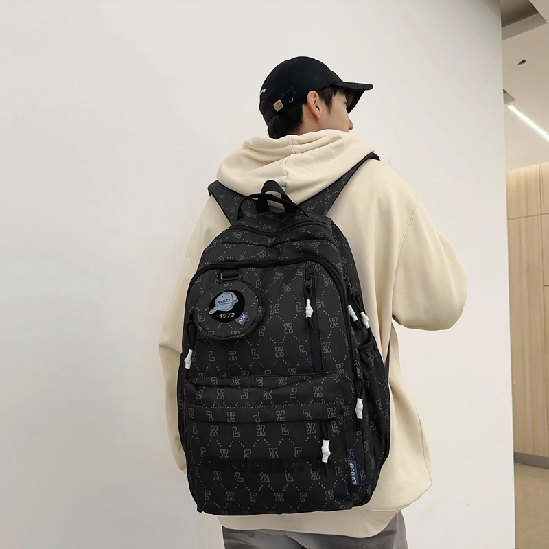 尊梵 休闲时尚百搭潮流小众设计 尼龙 双肩包