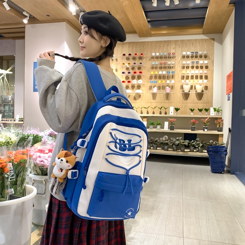 尊梵 多功能电脑大容量学生大学生电脑多口袋 书包背包双肩包 尼龙 男女同款情侣款 多色