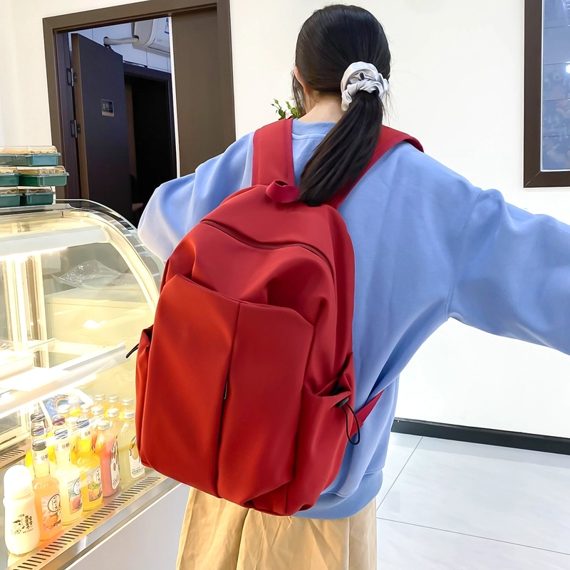 尊梵 多功能时尚大容量学生 书包双肩包 尼龙 女款 多色