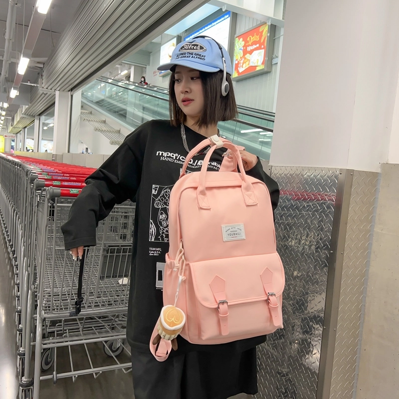 尊梵 双肩包 多功能电脑背包大容量学生书包大学生电脑多口袋双肩包 尼龙 男女通用 多色