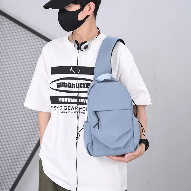 尊梵 时尚简约潮流 尼龙布 胸包 男女同款情侣款 多色