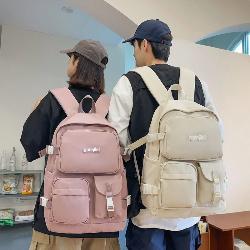 尊梵 多功能电脑背包大容量书包学生电脑多口袋 尼龙 双肩包
