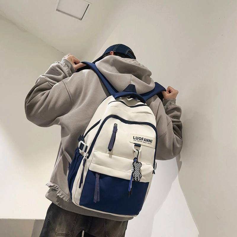 尊梵 多功能电脑背包大容量书包多口袋 双肩包 尼龙 男女通用 多色
