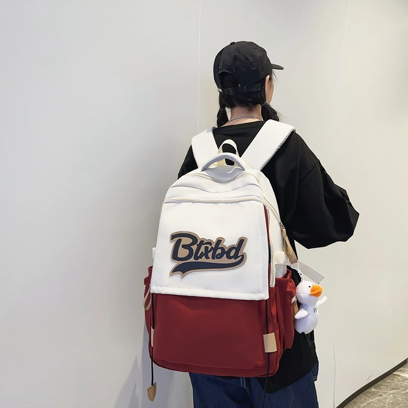 尊梵 多功能电脑大学生电脑多口袋 双肩包 尼龙 男女同款情侣款 多色