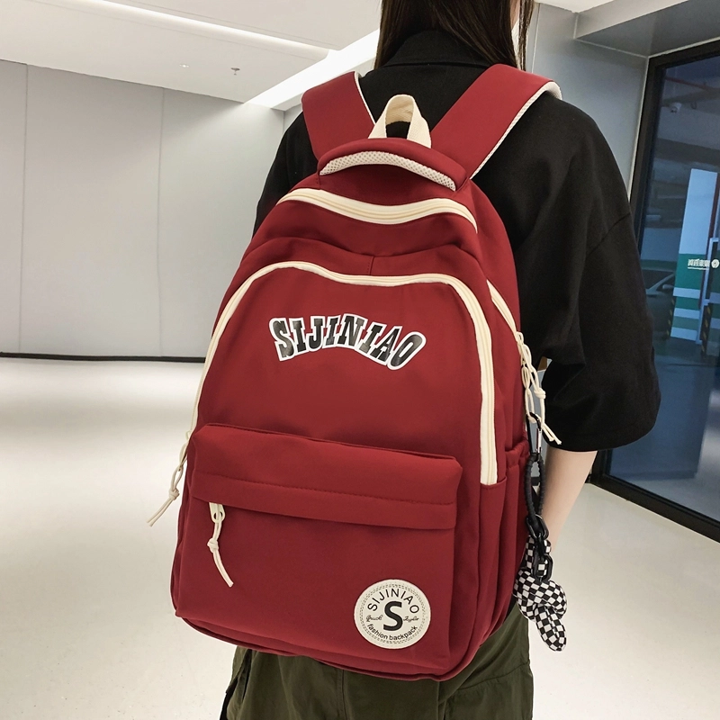 尊梵 多功能电脑大容量多口袋书包背包双肩包 尼龙 男女同款情侣款 多色