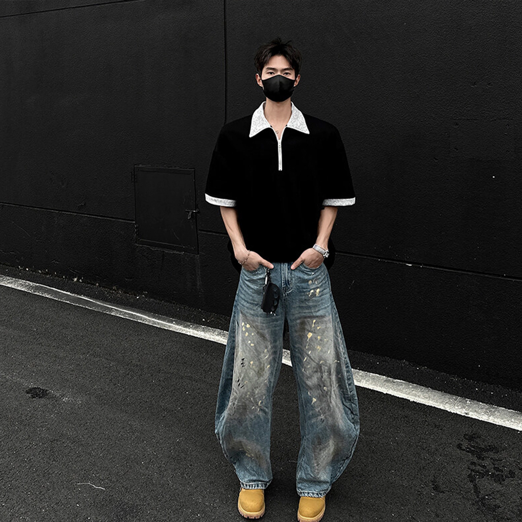 URBAN AUTHENTIC PolocleanfitT
