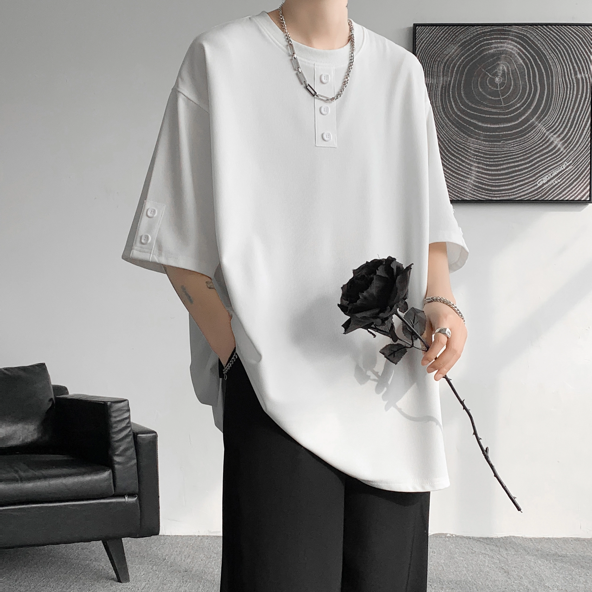 URBAN AUTHENTIC cleanfitT