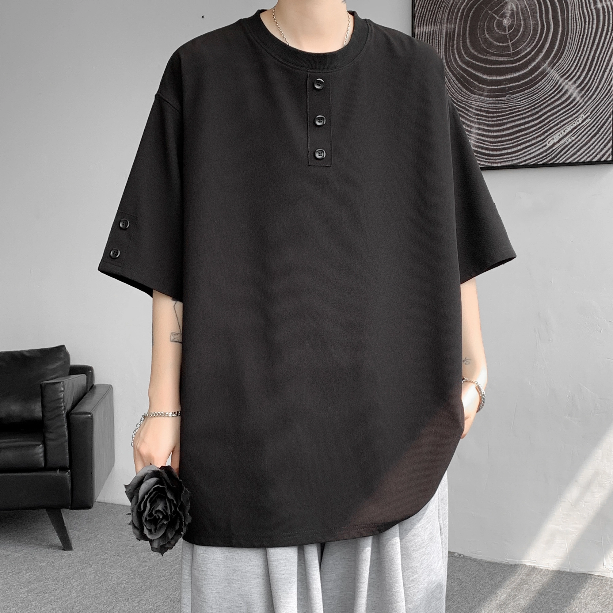 URBAN AUTHENTIC cleanfitT