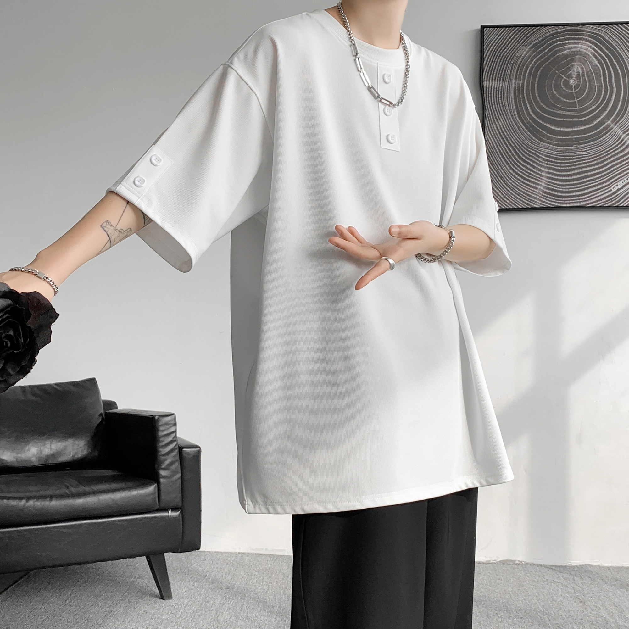 URBAN AUTHENTIC cleanfitT