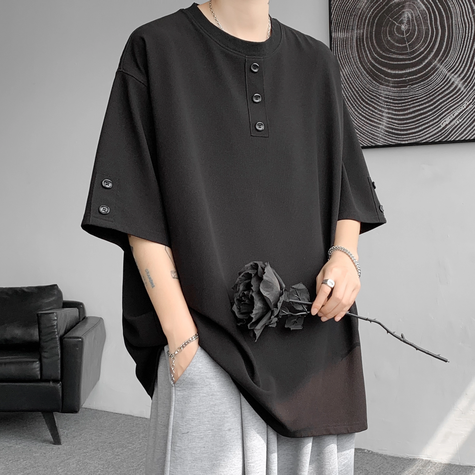 URBAN AUTHENTIC cleanfitT