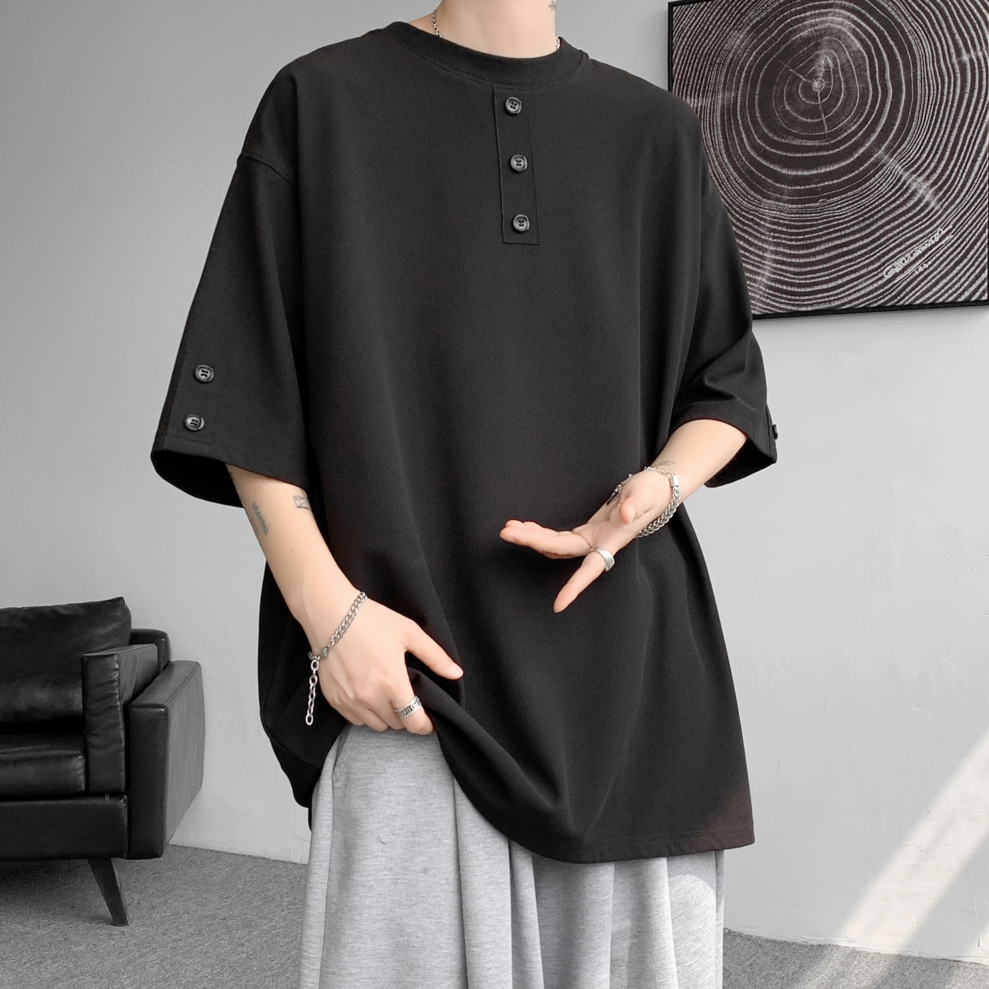 URBAN AUTHENTIC cleanfitT